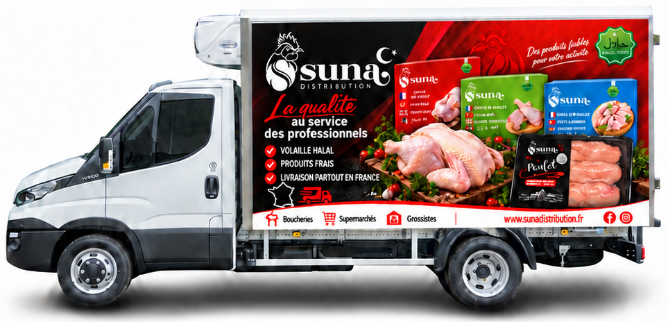 Camion SUNA Distribution