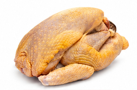 Pintade prête à cuire